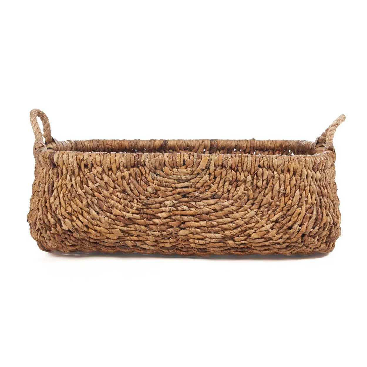The Rayah Basket - Natural in palm leaf — handmade luxury storage basket curated by Laiyahome — view 3