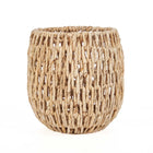 The Louh Louh Basket - Natural - L in palm leaf — handmade luxury storage basket curated by Laiyahome — view 3