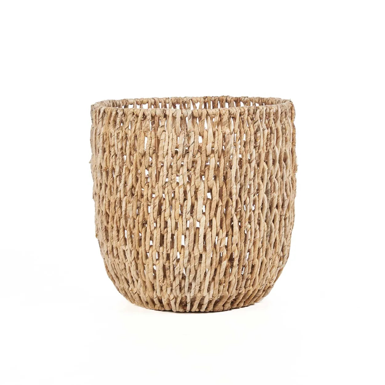 The Louh Louh Basket - Natural - S in palm leaf — handmade luxury storage basket curated by Laiyahome — view 3