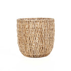 The Louh Louh Basket - Natural - S in palm leaf — handmade luxury storage basket curated by Laiyahome — view 3