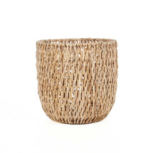 The Louh Louh Basket - Natural - S in palm leaf — handmade luxury storage basket curated by Laiyahome — view 3