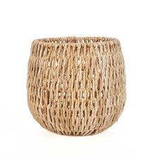 The Louh Louh Basket - Natural - M in palm leaf — handmade luxury storage basket curated by Laiyahome — view 3