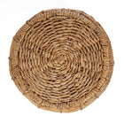 The Gustih Stool - Natural in palm leaf — handmade luxury stool curated by Laiyahome — view 4
