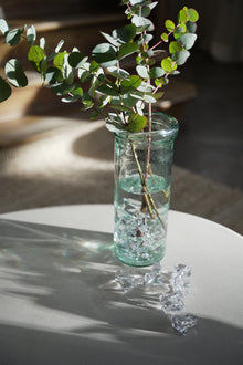 The Jiandan Vase - Blue - M in glass — handmade luxury vase curated by Laiyahome — view 2
