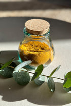 The Belly Glass Pot - Blue - M