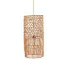 The Takuhanki Pendant - Natural - L in palm leaf — handmade luxury pendant lamp curated by Laiyahome — view 3