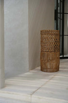 The Takuhanki Pendant - Natural - L in palm leaf — handmade luxury pendant lamp curated by Laiyahome — view 4