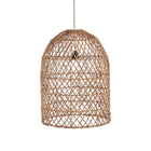 The Xiomara Pendant - Natural - S in palm leaf — handmade luxury pendant lamp curated by Laiyahome — view 3