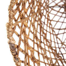 The Xiomara Pendant - Natural - L in palm leaf — handmade luxury pendant lamp curated by Laiyahome — view 4