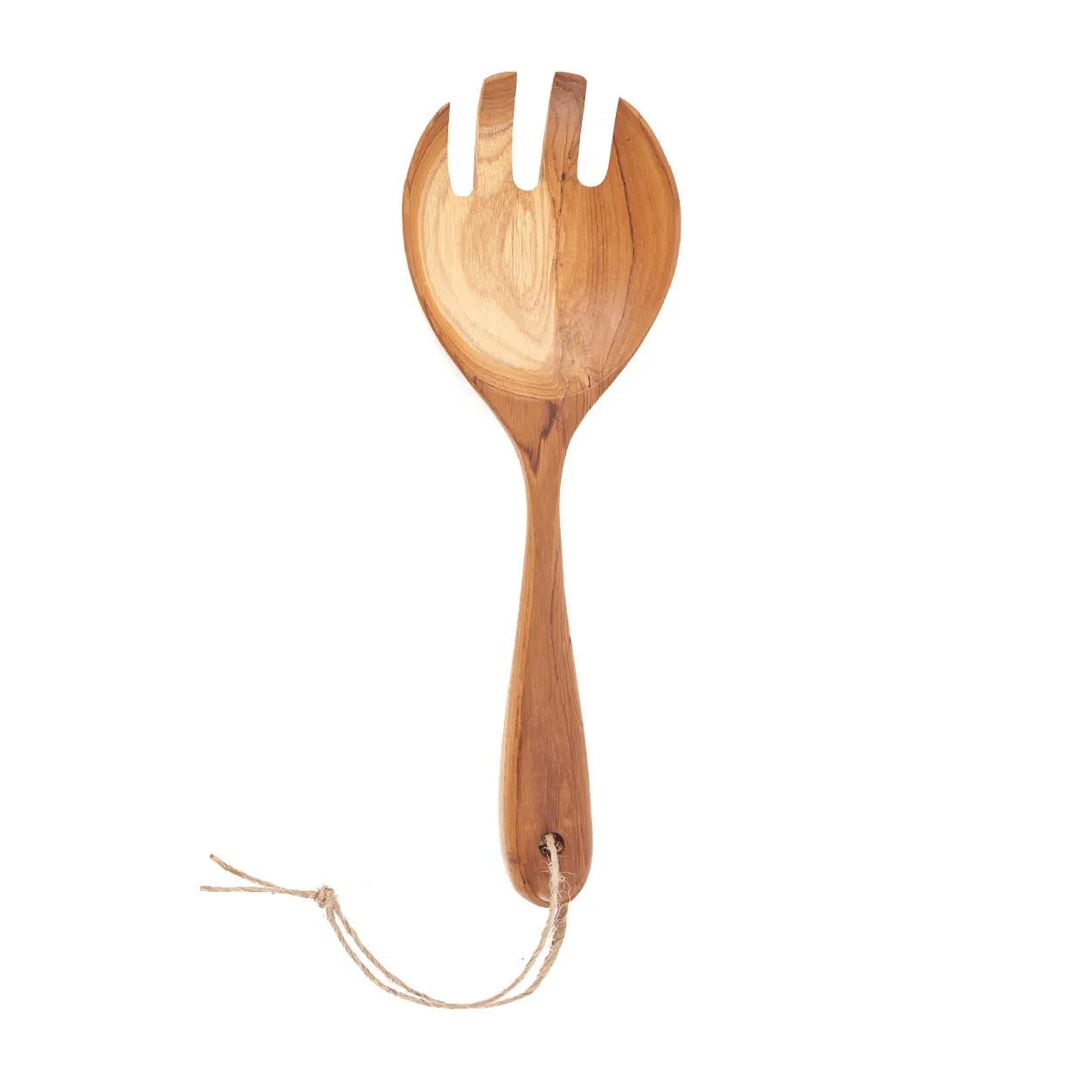 The Salad Fork - Natural in wood — handmade luxury table fork curated by Laiyahome — view 3