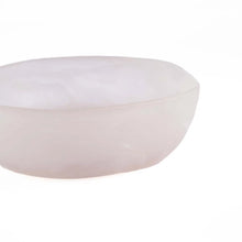 The Resin Organic Bowl - Pink White - S in polyresin — handmade luxury bowl curated by Laiyahome — view 4