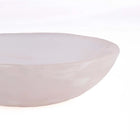 The Resin Organic Bowl - Pink White - M in polyresin — handmade luxury bowl curated by Laiyahome — view 4