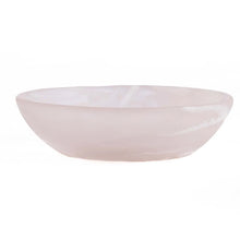 The Resin Organic Bowl - Pink White - M in polyresin — handmade luxury bowl curated by Laiyahome — view 3