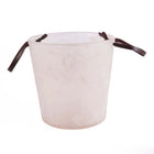 The Resin Ice Bucket - Pink White in polyresin — handmade luxury ice bucket curated by Laiyahome — view 4