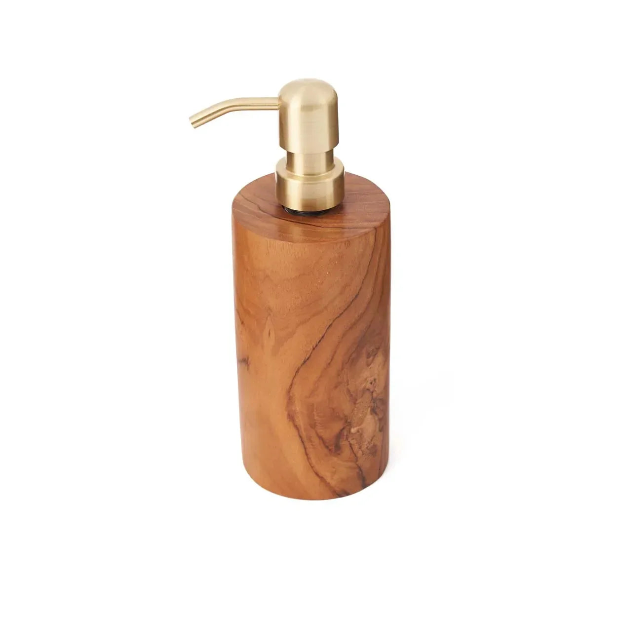 The Wooden Soap Dispenser - Natural in wood — handmade luxury soap dispenser curated by Laiyahome