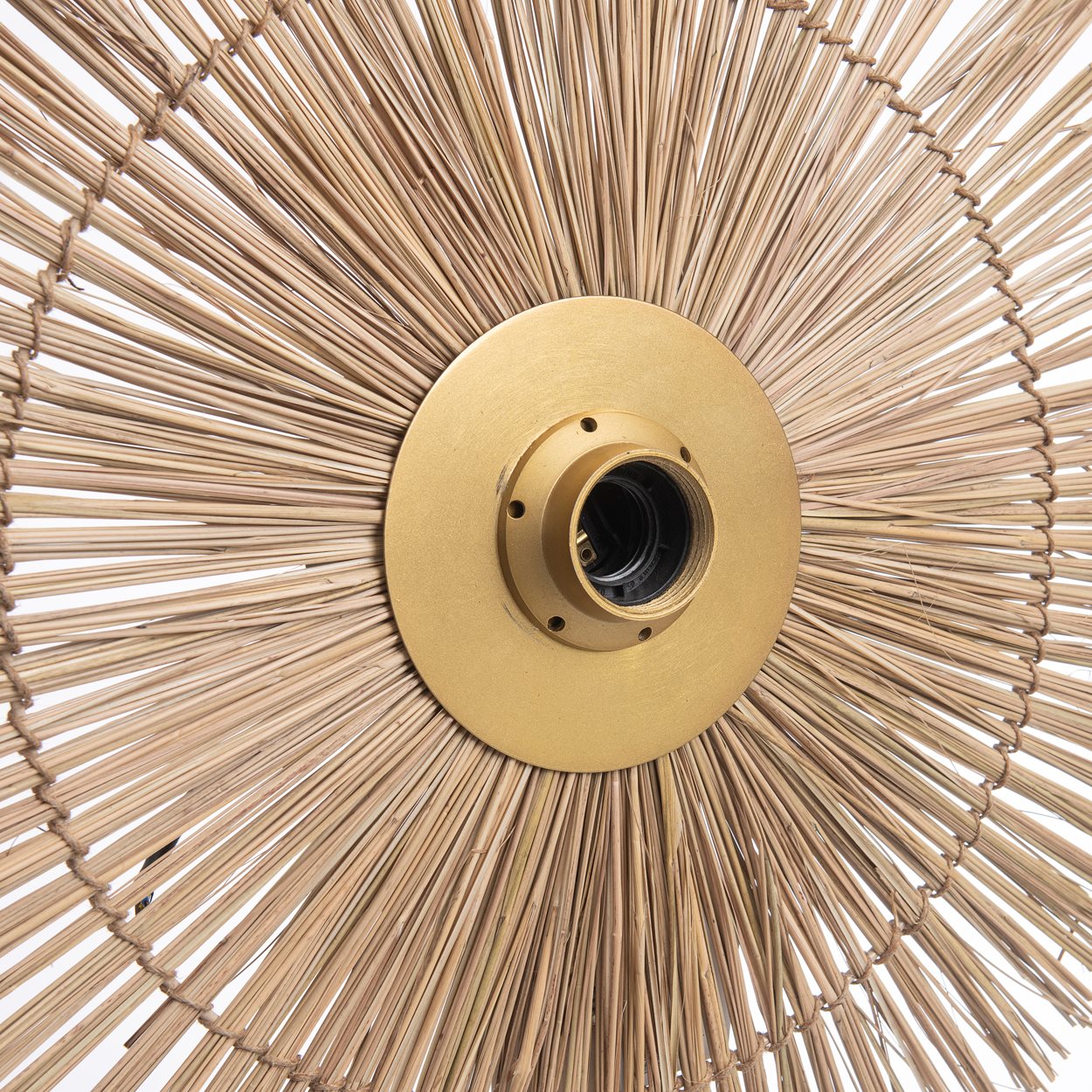 The Beausoleil Wall Lamp - Natural Gold - M in grass — handmade luxury wall light curated by Laiyahome — view 2