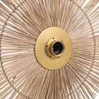 The Beausoleil Wall Lamp - Natural Gold - M in grass — handmade luxury wall light curated by Laiyahome — view 2