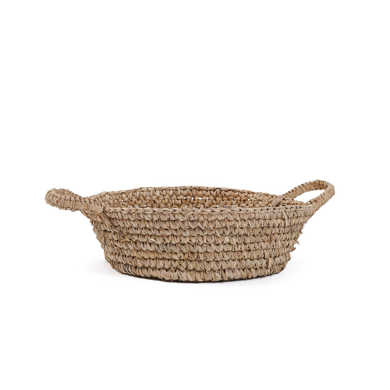 The Raffia Basket Trays - Natural - S