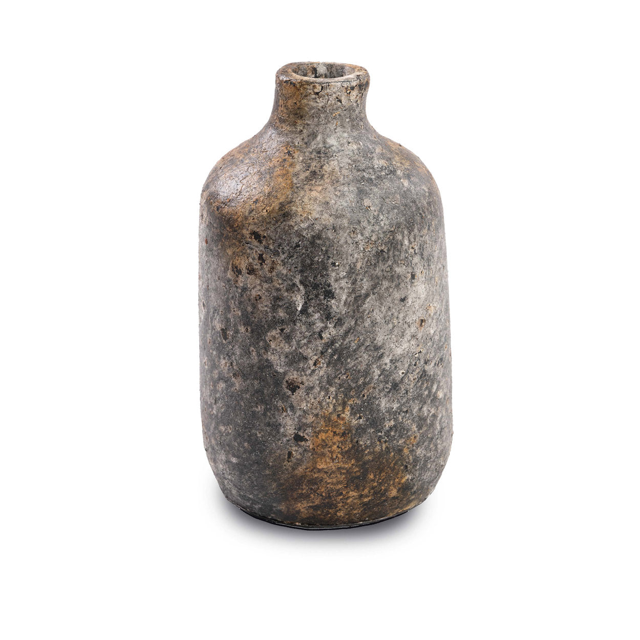 The Classy Vase - Antique Grey - L in terracotta, earthenware — handmade luxury vase curated by Laiyahome