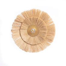 The Double Trouble Wall Lamp - Natural Gold - M in grass — handmade luxury wall light curated by Laiyahome — view 3