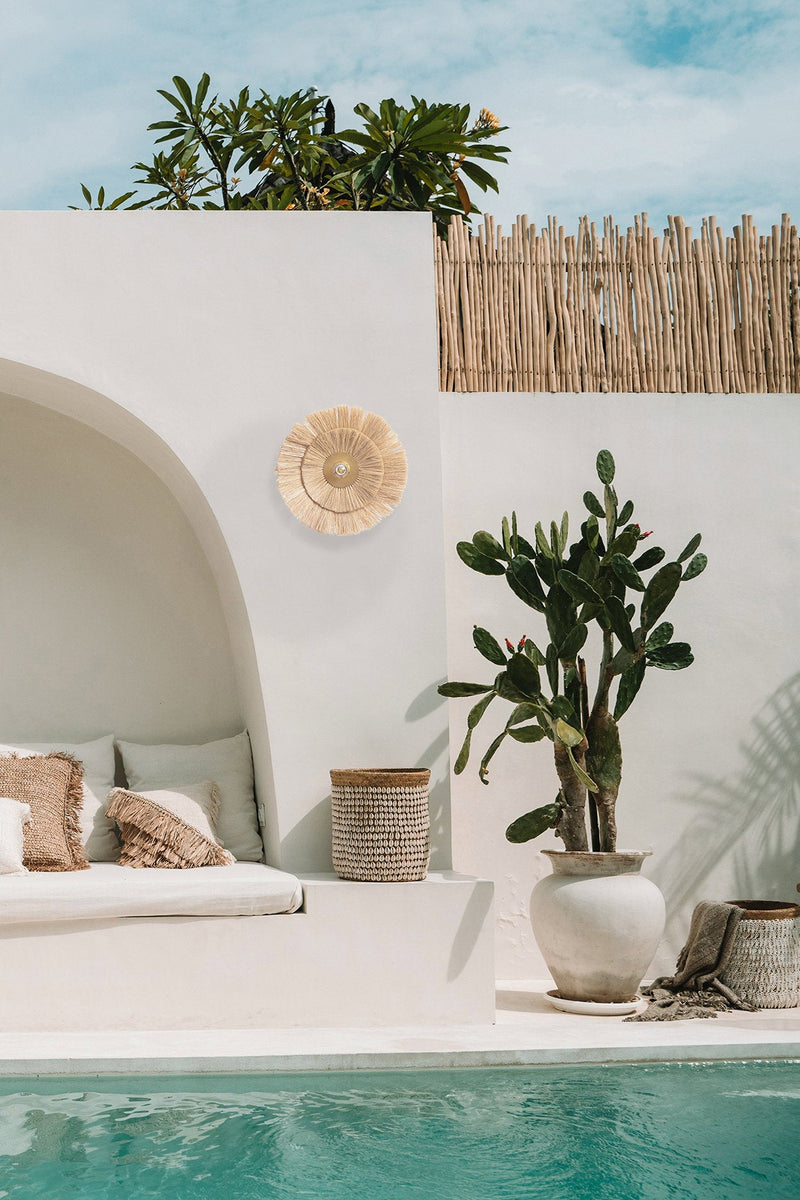 The Double Trouble Wall Lamp - Natural Gold - M