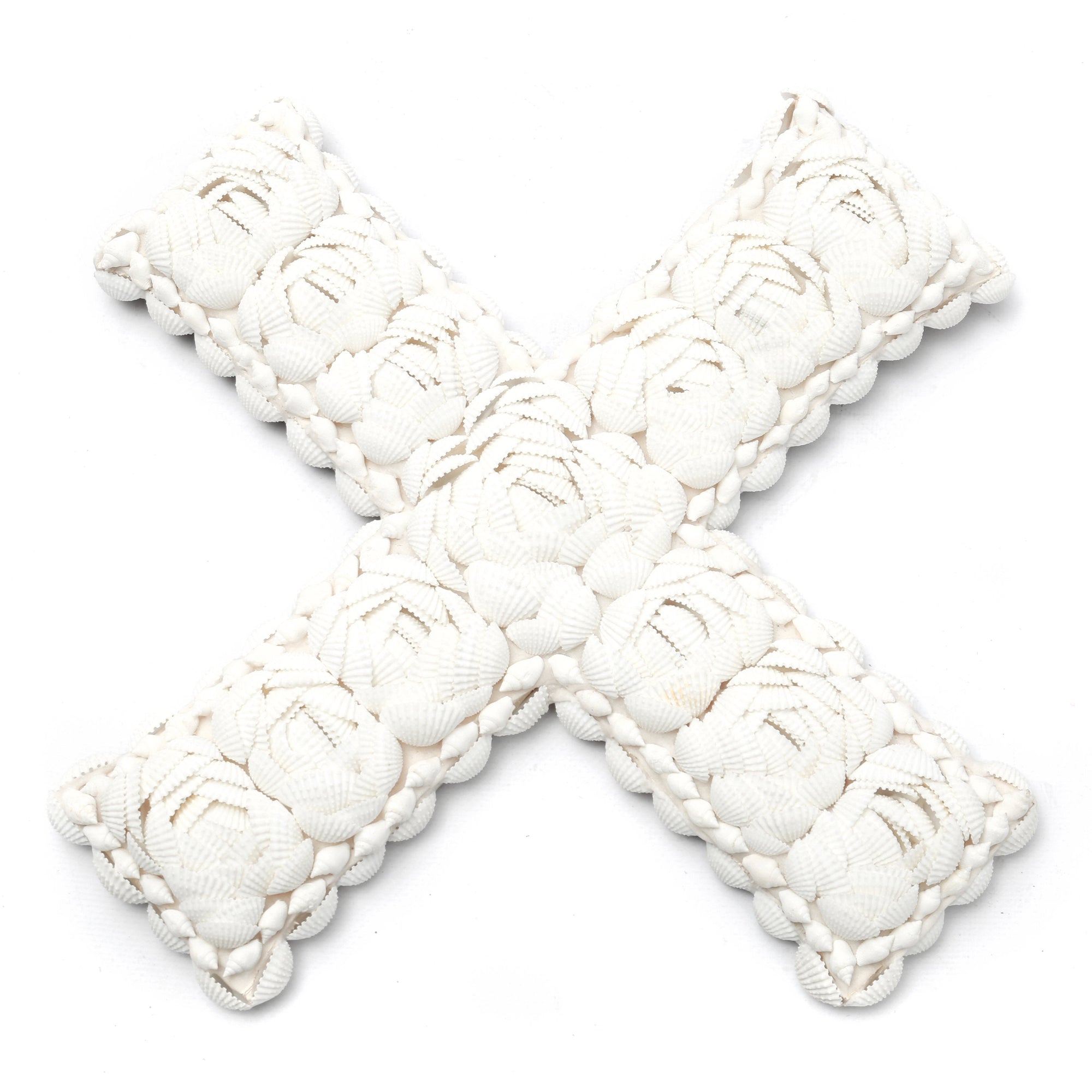 The Shell X - White - L – shell wall decoration in white – product view 1
