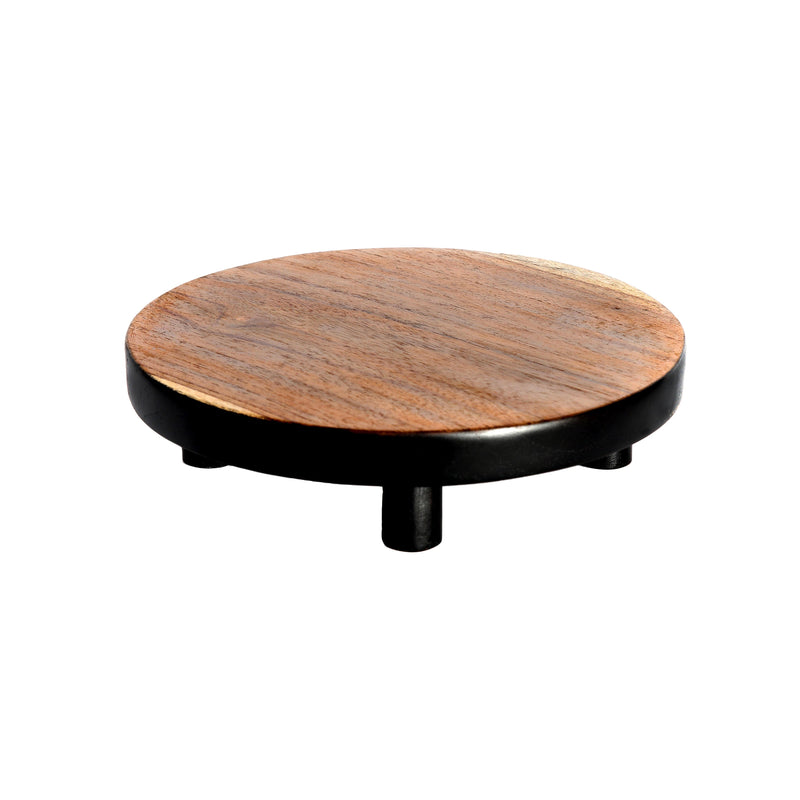 The Bondi Cake Stand - M – teak wood cake stand – product view 1