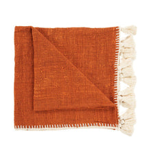 Manta de cama Stitch - Terracota