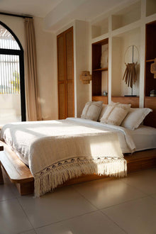 The Gypsy Bed Throw - Natural