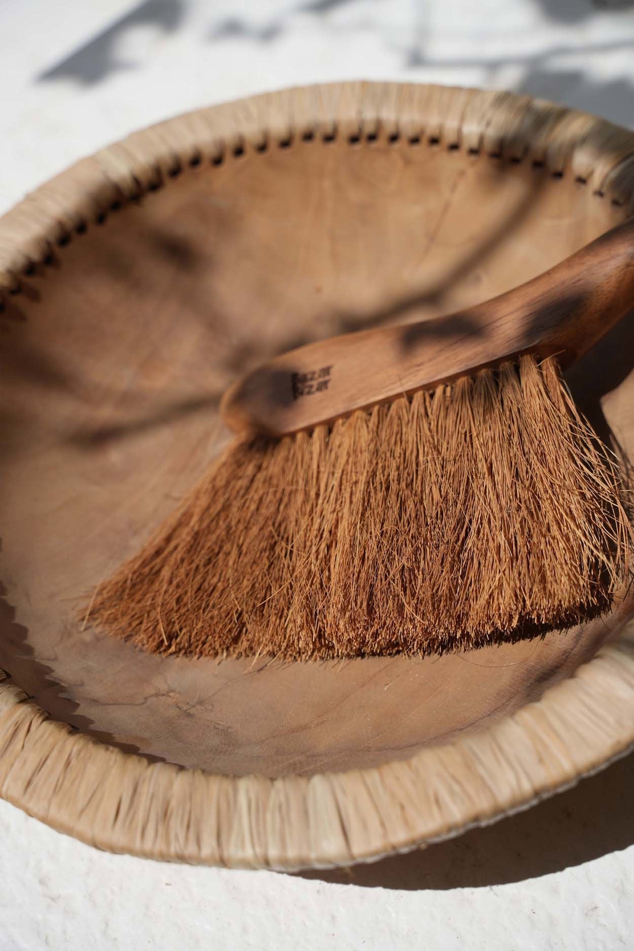 The Maha Brush - Natural in wood — handmade luxury broom curated by Laiyahome — view 2