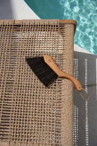 The Lawa Brush - Natural in wood — handmade luxury broom curated by Laiyahome — view 2