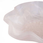 The Resin Organic Fruit Bowl - Pink White in polyresin — handmade luxury bowl curated by Laiyahome — view 2