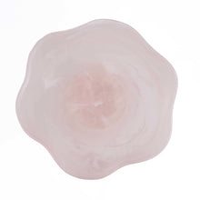 Suporte para fruta biológica em resina - Rosa e Branco