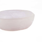 The Resin Organic Bowl - Pink White - L in polyresin — handmade luxury bowl curated by Laiyahome — view 2