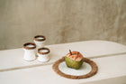 The Water Hyacinth Raffia Placemat - White Natural in raffia — handmade luxury placemat curated by Laiyahome — view 2