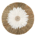 Juju de penas Alang - Branco Natural