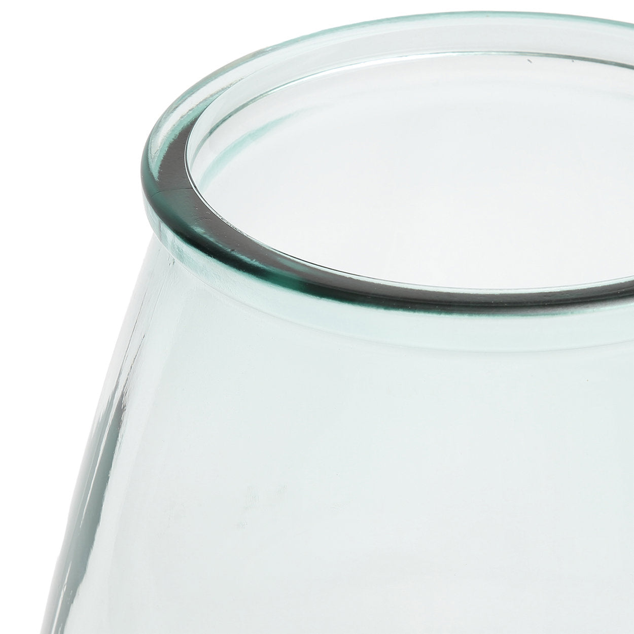 The Qiezi Vase - Blue - L in glass — handmade luxury vase curated by Laiyahome — view 2