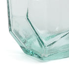 The Origami Glass - Blue in glass — handmade luxury water glass curated by Laiyahome — view 2
