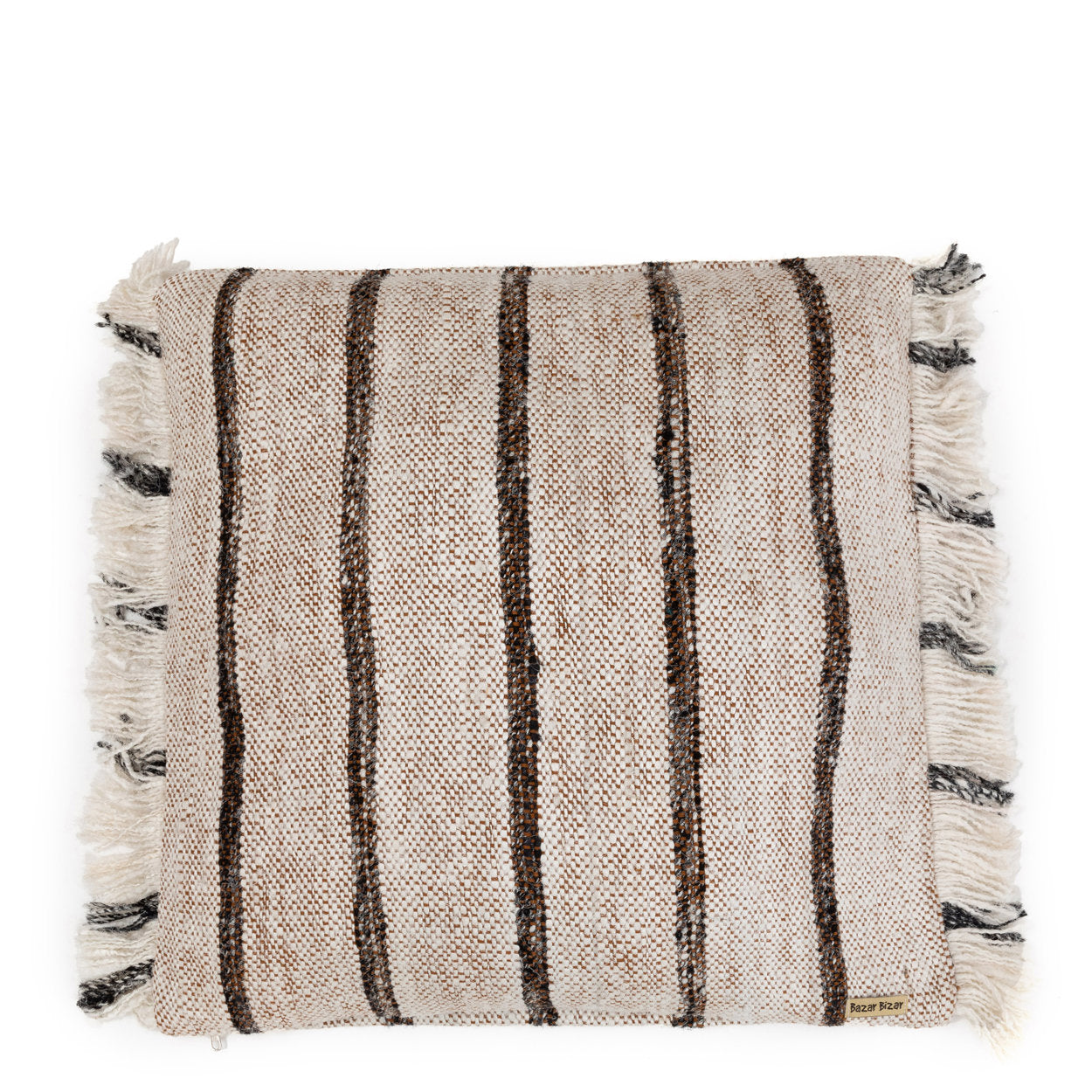 Housse de coussin Oh My Gee - Blanc bohème - 60x60