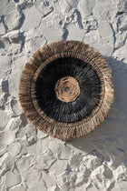The Amazonia Wall Deco - Natural Black in palm leaf — handmade luxury wall decoration curated by Laiyahome — view 2