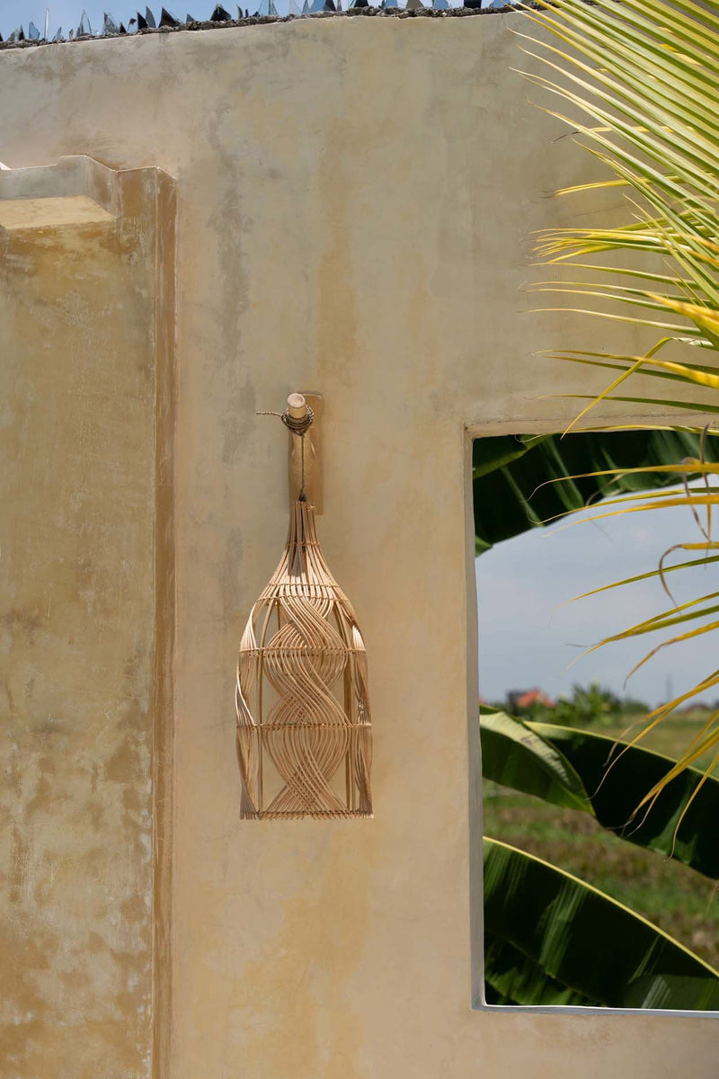 The Hook - Natural in wood — handmade luxury clothing hanger curated by Laiyahome — view 2
