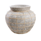 Vase Ventre-Beignets - Béton Naturel - L