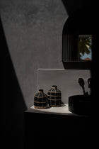 The Whoopy Vase - Black Natural - S in terracotta — handmade luxury vase curated by Laiyahome — view 2
