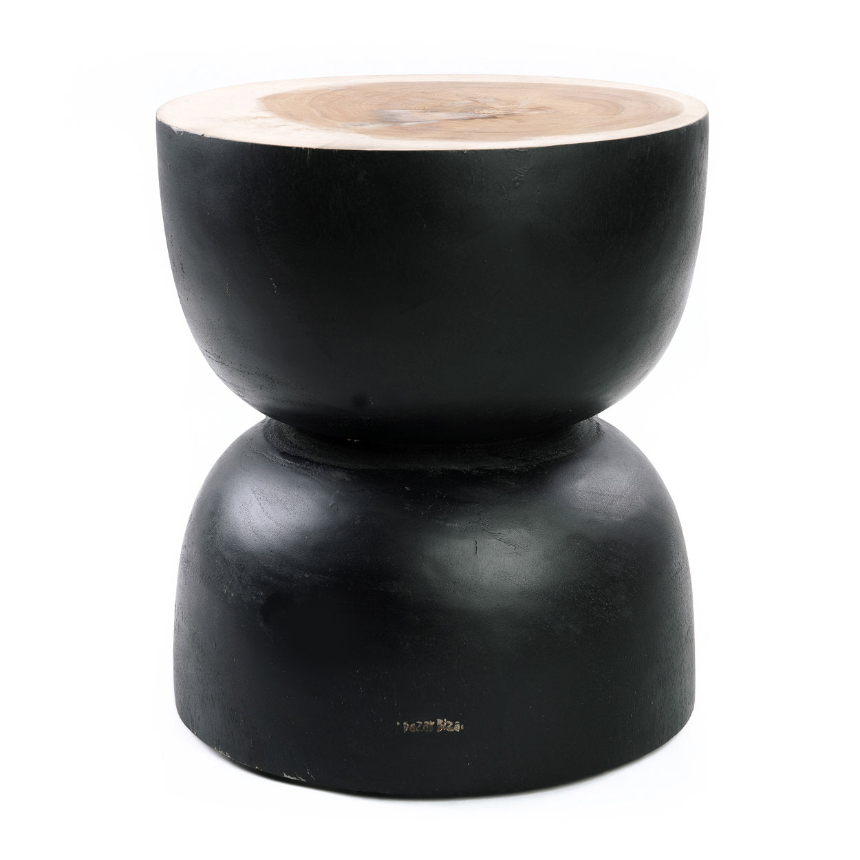 Banqueta Karbun - Preto Natural