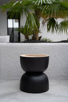 Banqueta Karbun - Preto Natural