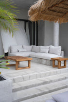 The Reclaimed Teak Coffee Table - Natural in wood — handmade luxury coffee table curated by Laiyahome — view 2