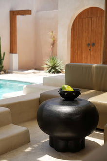 The Burned Ethnic Bowl in terracotta — handmade luxury bowl curated by Laiyahome — view 2
