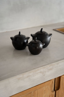 The Burned Jar - S in terracotta — handmade luxury storage jar curated by Laiyahome — view 2