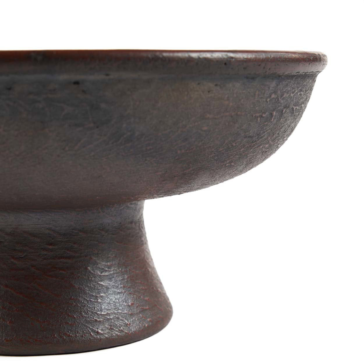The Ethnic Fruit Bowl - Terracotta - M in terracotta, earthenware — handmade luxury bowl curated by Laiyahome — view 2