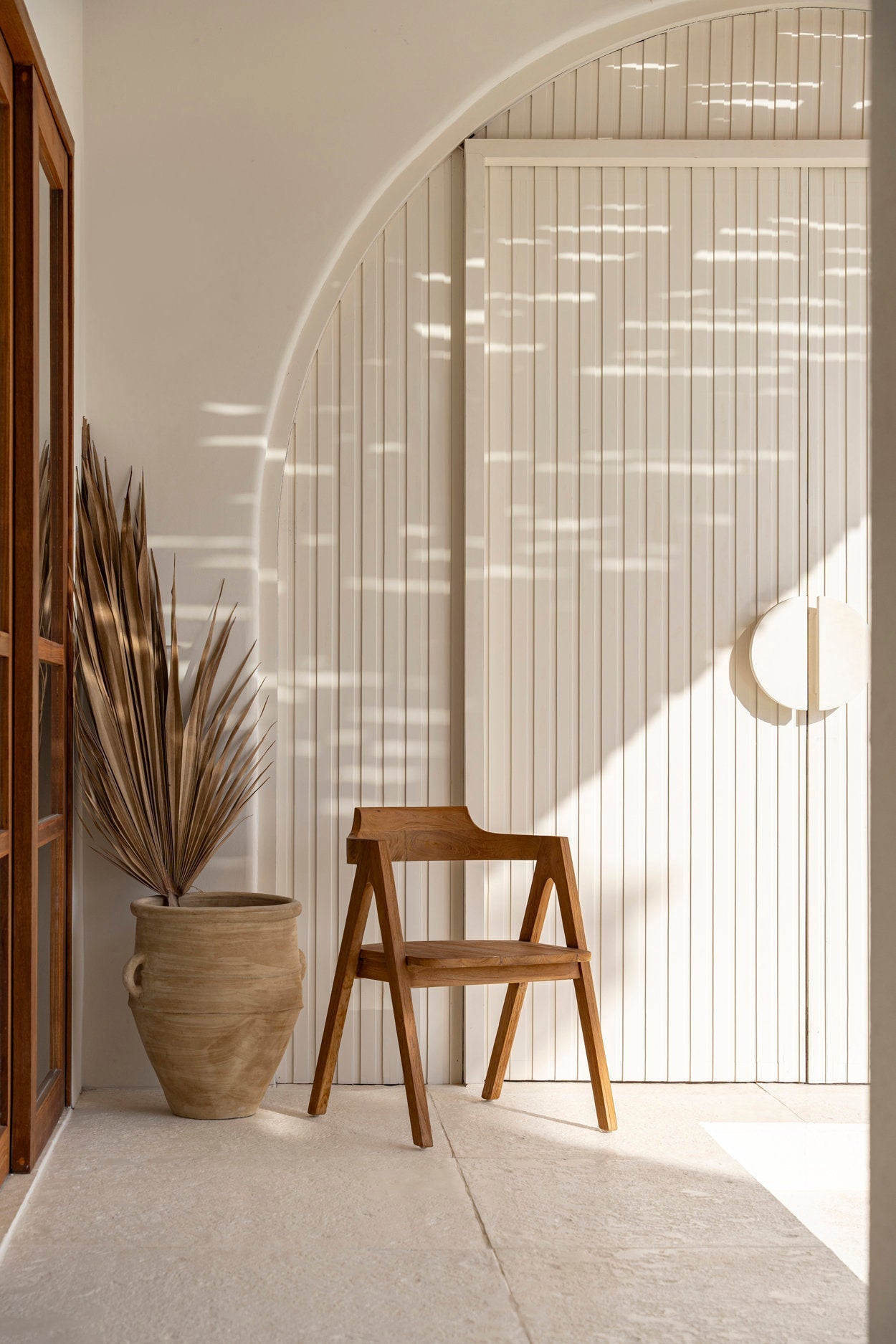 The Nihi Sumba Dining Chair - Outdoor in wood — handmade luxury dining chair curated by Laiyahome — view 2